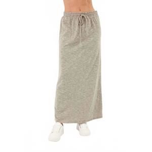NEW KYLIE PAIGE lucy maxi skirt in grey